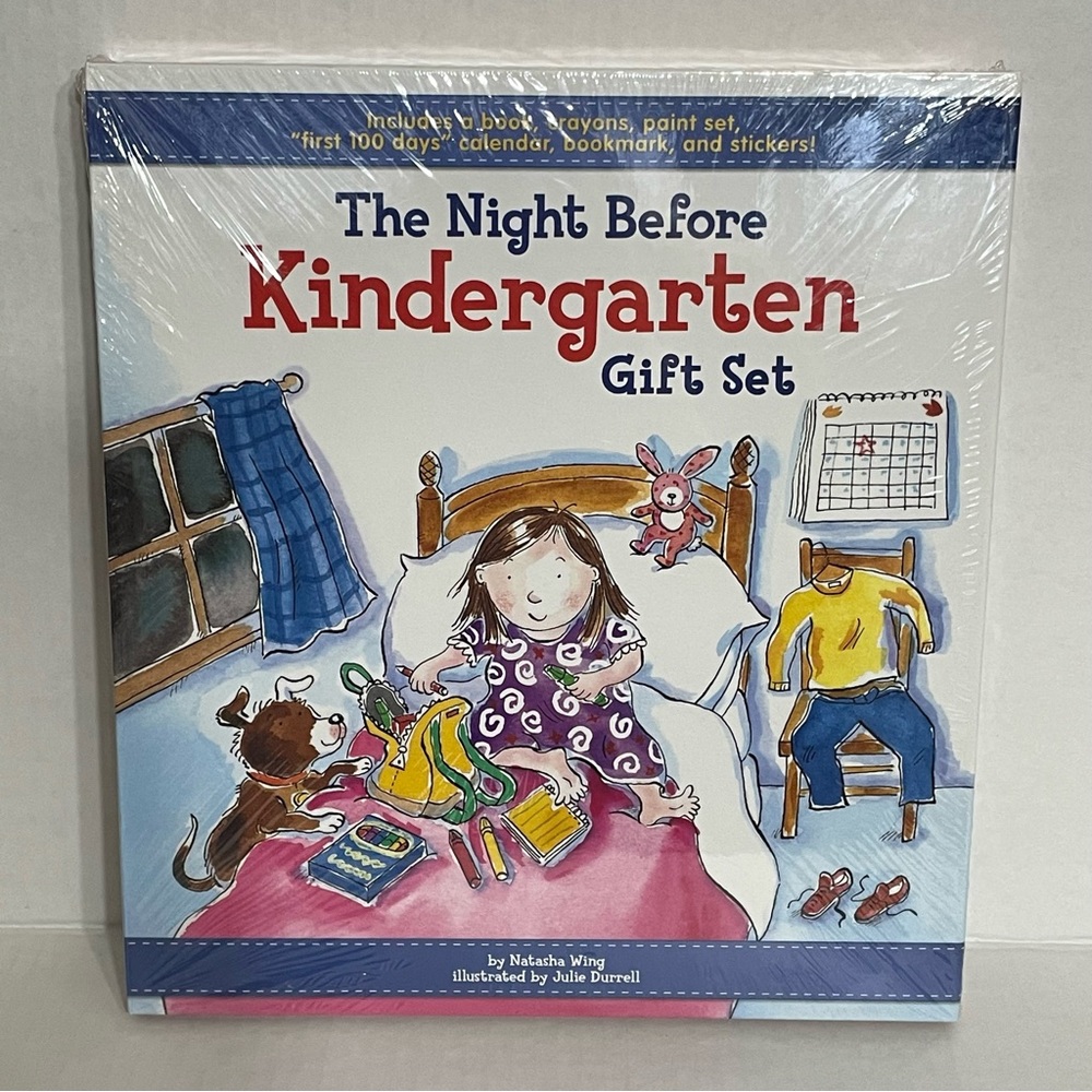 ♣️$6♣️ NEW The Night Before Kindergarten Gift Set by Natasha Wing